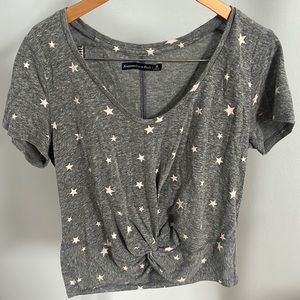 Abercrombie & Fitch Grey tee shirt